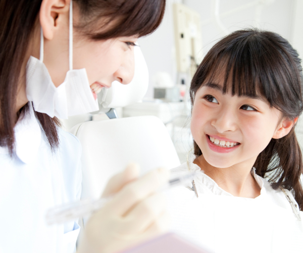 矯正検査の様子